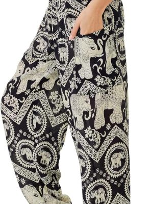 Boho Pants for Women - Hippie Harem Pants Women - Women Yoga Pants – Comfy Bohemian Flowy Hippie Clothes