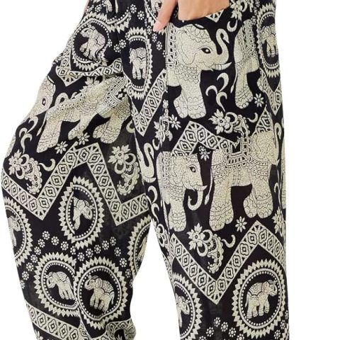 Boho Pants for Women - Hippie Harem Pants Women - Women Yoga Pants – Comfy Bohemian Flowy Hippie Clothes