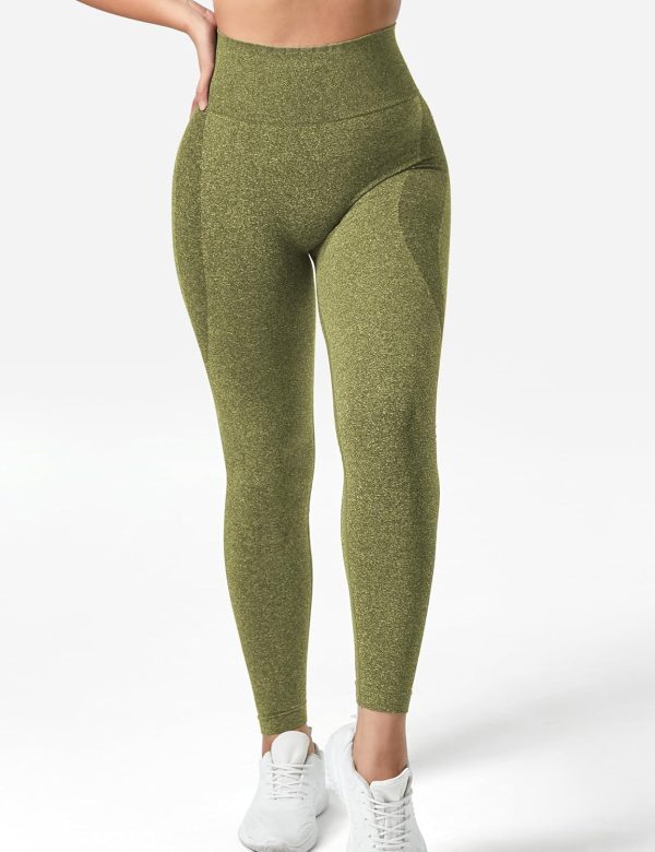 Women Seamless Workout Leggings Gym High Waist Yoga Pants
