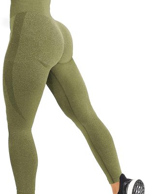 Women Seamless Workout Leggings Gym High Waist Yoga Pants